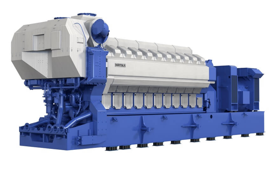Wärtsilä 16V32 AND SPARE PARTS2201kva + Diesel Genset Wartsila 16V32 LN,
